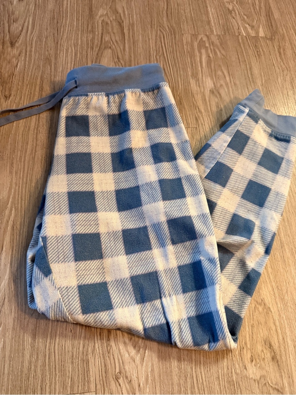 Aeropostale Gray-Blue Fleece Jogger Pants